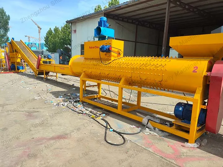 PET bottle label remover recycling machine 3 PET bottle recycling machine