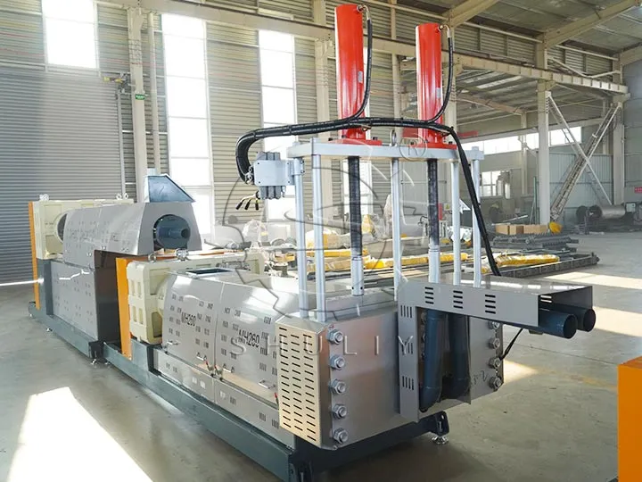 PP HDPE plastic crushing washing pelletizing line – Ethiopia