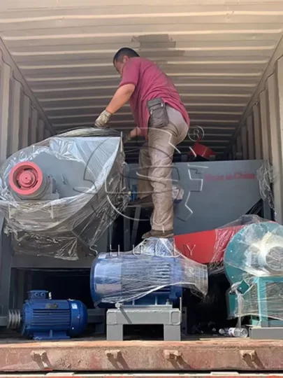 LDPE film washing drying recycling plant in Indonesia 2 LDPE film washing drying recycling plant