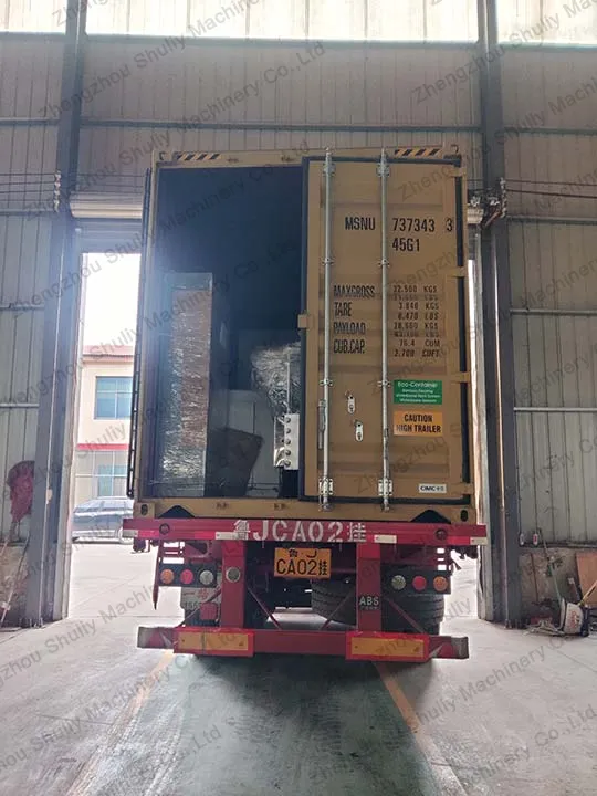 Plastic pelletizing line machinery shipped to Ethiopia