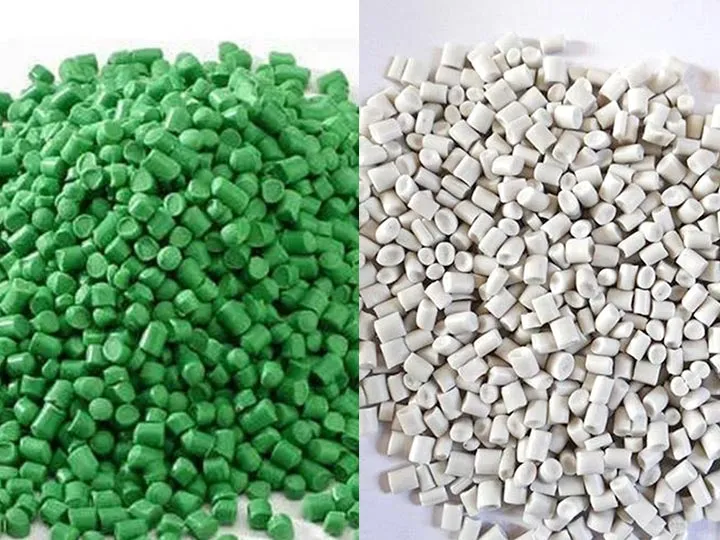 リサイクルプラスチック粒子