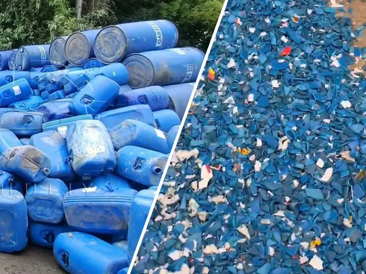 블루 HDPE 드럼 재활용: 플라스틱 순환 경제 촉진의 핵심 단계