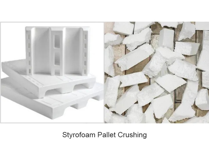 Comment gérer le recyclage des palettes en polystyrène ? Machine et solution