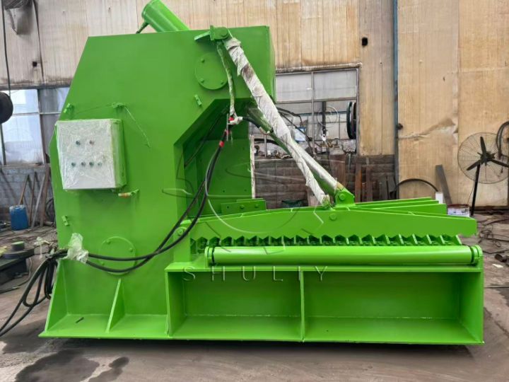 heavy-duty hydraulic tire cutting machine for large OTR tires