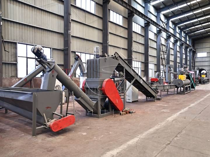 PET Recycling Line Runs Quieter