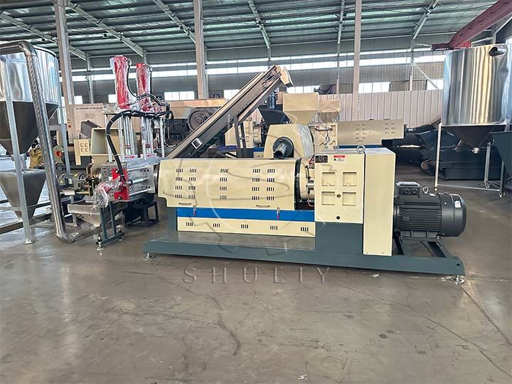 Soft Film Plastic Recycling Machine Project