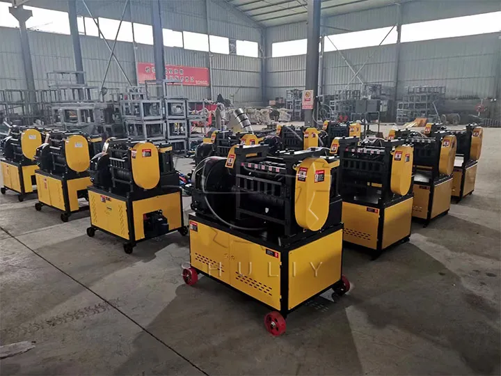 Steel Bar Straightening Machine.