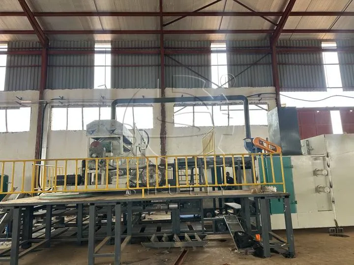 egg tray production line in Uganda