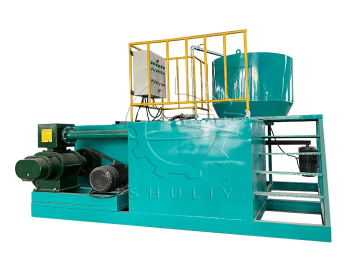SL-Series egg tray pulping machine with control panel, vacuum pump, and pulp tank