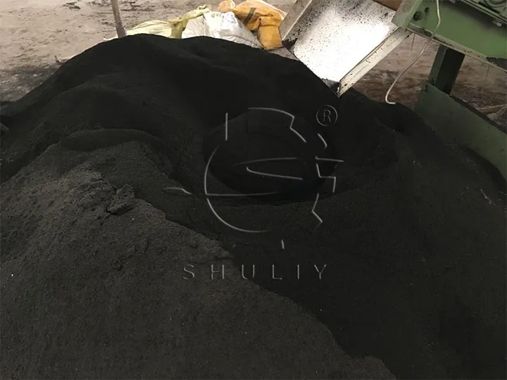 recycled rubber powder