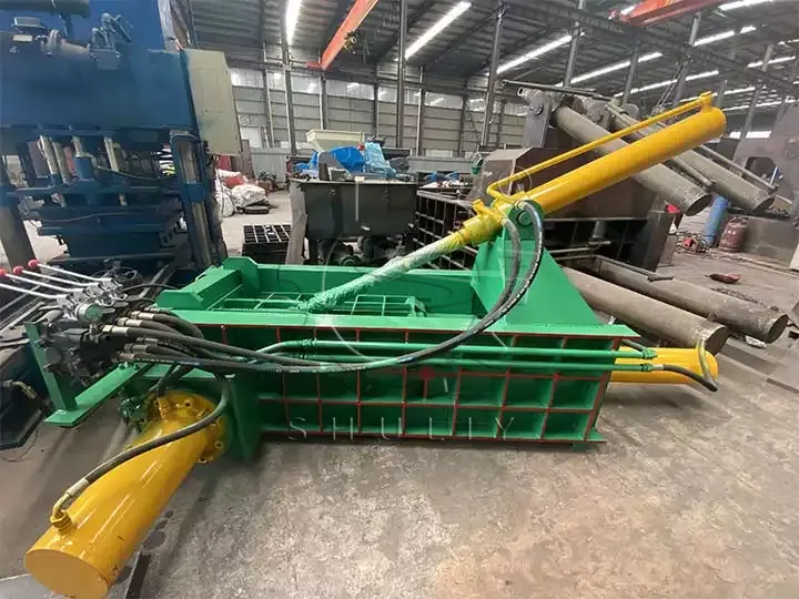 IndustrialMetal Baler.